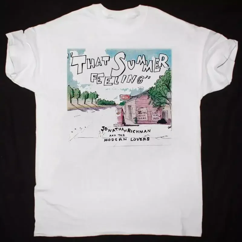 Jonathan Richman Music For Lovers White T Shirt Cotton S 3Xl Webp