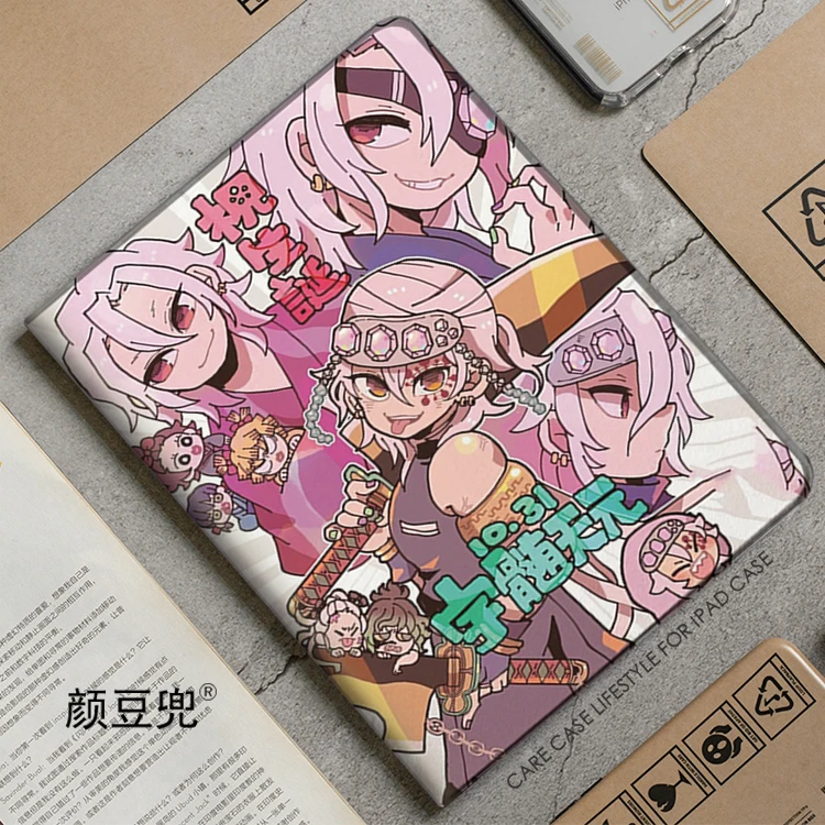 

Reze Bom レゼ Anime Chainsaw Man For iPad Air 45 Mini 5 6 Case Luxury Silicone For Pro 12.9 11 For iPad 10th Protective Air 13