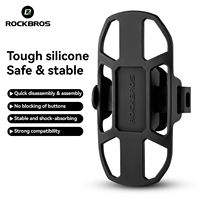 ROCKBROS Mobile Phone Holder Silicone Quick Release Navigation Bracket Road Bike Bicycle Driving Mobile Phone Holder