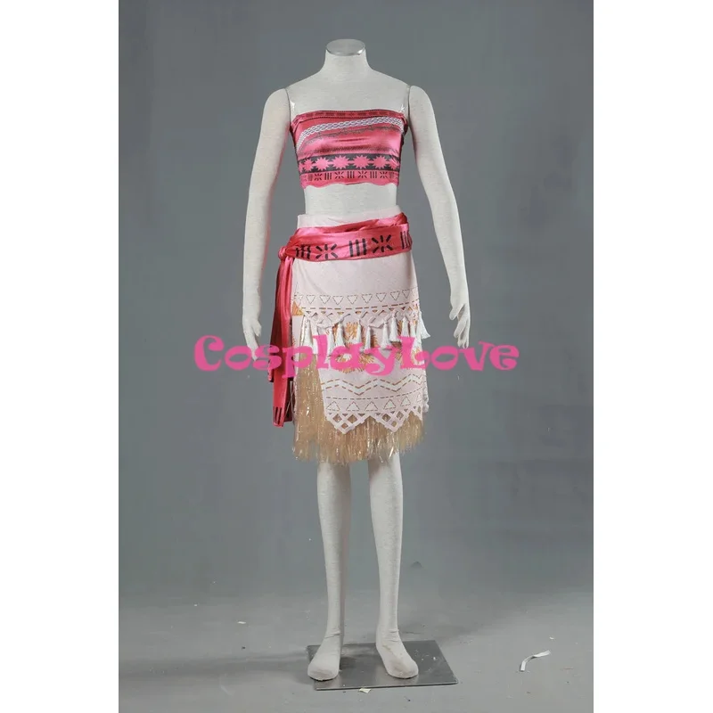 

Stock Moana Dress Cosplay Costume From Movie Moana Cospaly For Adult Women Custom Made