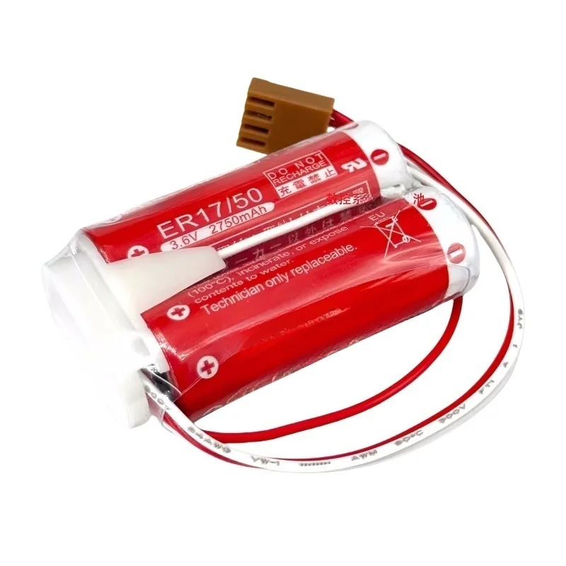 

ER17/50 2ER17/50 ER17/50-2 MD500N 50750-1018 Robot Battery 3.6V 2750mAh