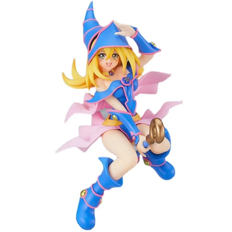 21CM Game Character Dark Magician Girl Figures Two-dimensional Girl Kawaii Magician Doll PVC Gift Toys Collector japanese dolls