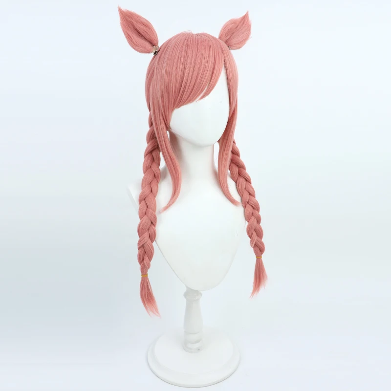 애니메이션 게임 Uma Musume Pretty Derby 에어 그루브 레이스 코스프레 가발 귀 꼬리 할로윈 파티 의상 소품 합성 헤어 히트