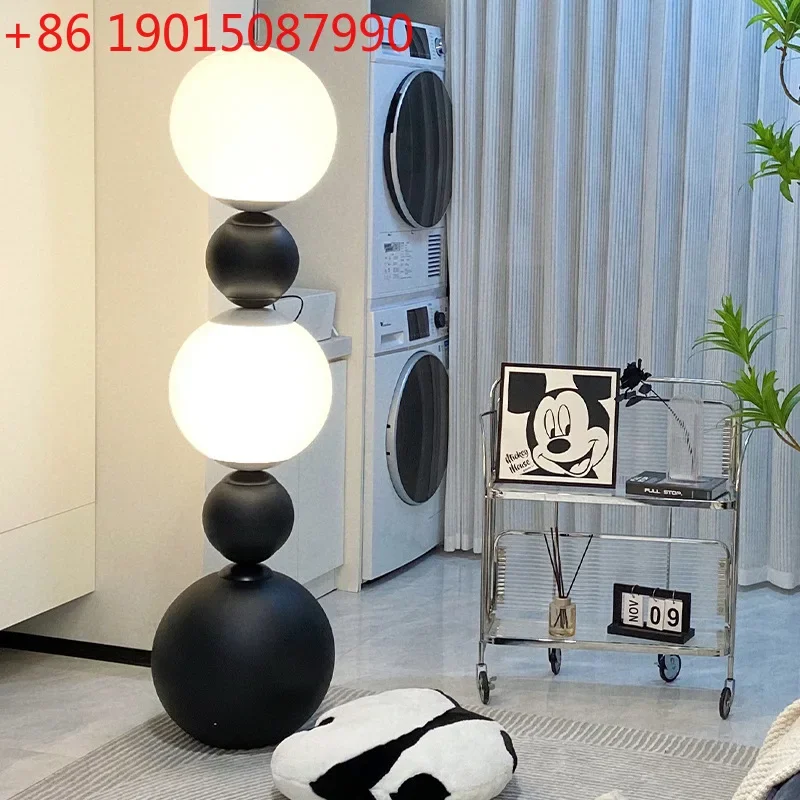 

Скандинавский напольный светильник для декора комнаты, спальни, гостиной, прикроватный, художественный, атмосферный светильник, светодиодное освещение для спальни