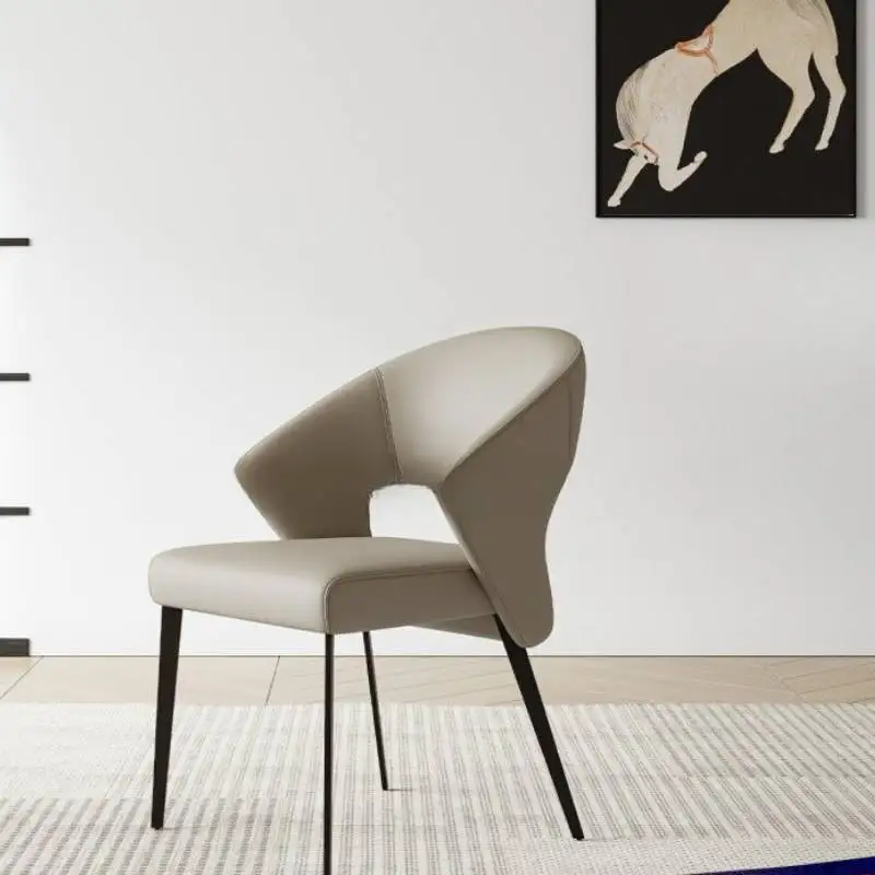 

Minimalist Modern Dining Chair Designer Simple Better Wood Dining Chairs Nordic Leather Sillas Comedor Kitchen Furniture