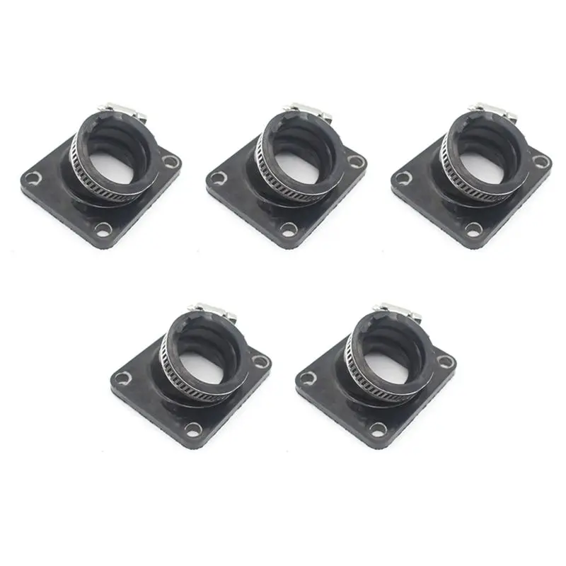 Well 5X Motorcycle Carburetor Interface Adapter Intake Manifold For AG100 DT100 DT125 MX100 RT100