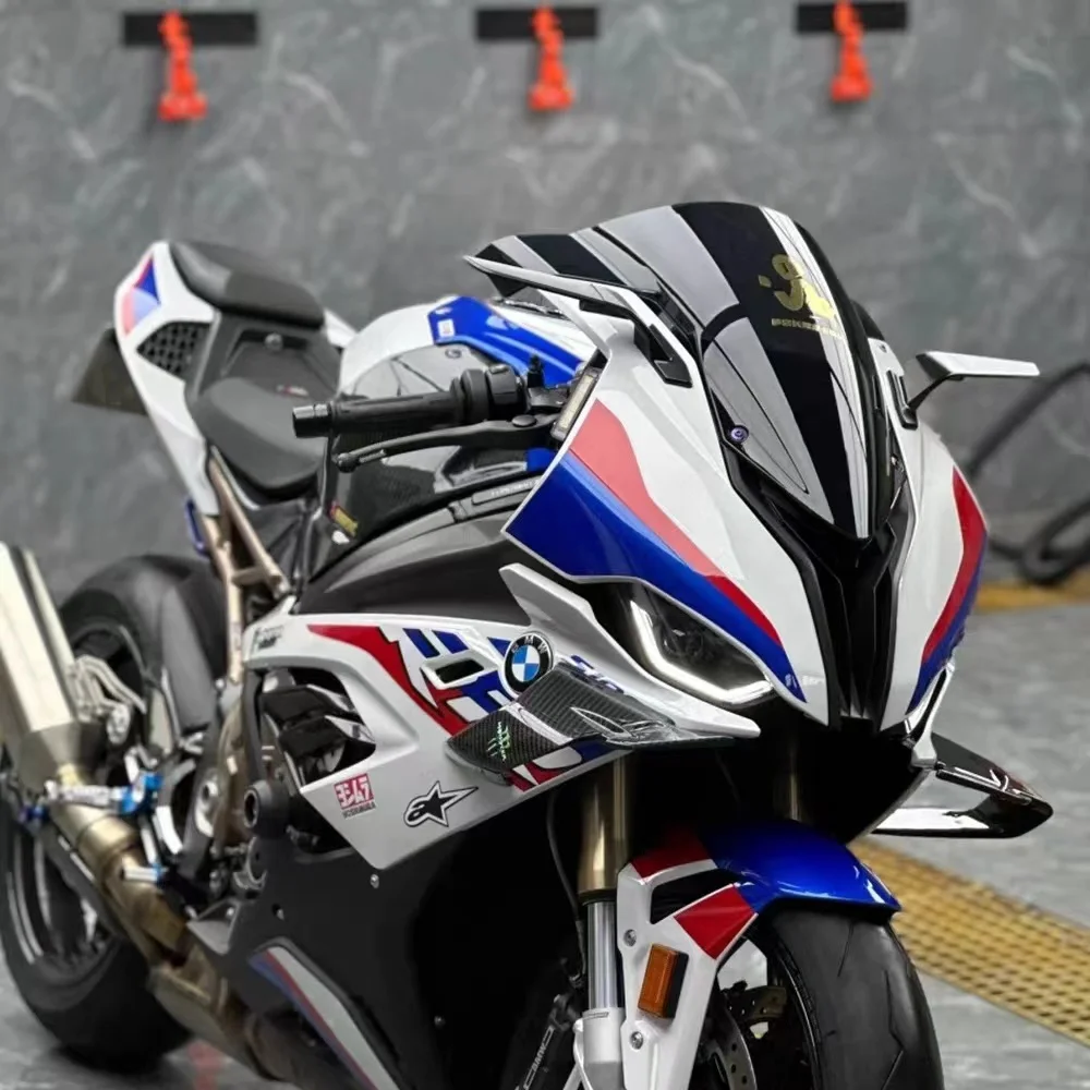 For BMW S1000 RR S 1000 RR S1000RR s1000rr 2019-2023 Wind Wing Motorcycles Adjustable Rotating Rearview Mirror With LED Light