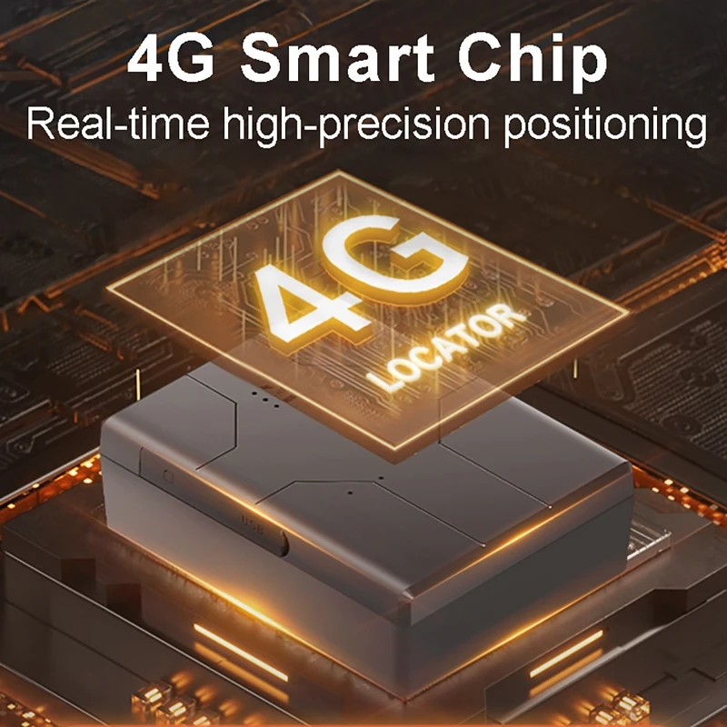 

4G + 2G беспроводной магнитный локатор с несколькими прецизионными позиционированием, мини-устройство слежения за автомобилем в реальном времени, GPS-трекер с защитой от потери