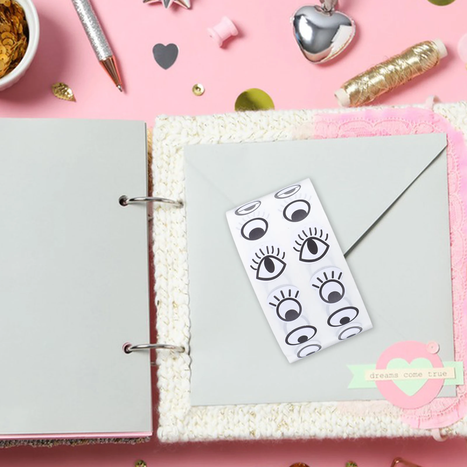 

500 пар наклеек с мультяшными глазами, различные дизайны, забавные наклейки с глазами для поделок, детские липкие глазные яблоки, принадлежности для проектов «сделай сам»