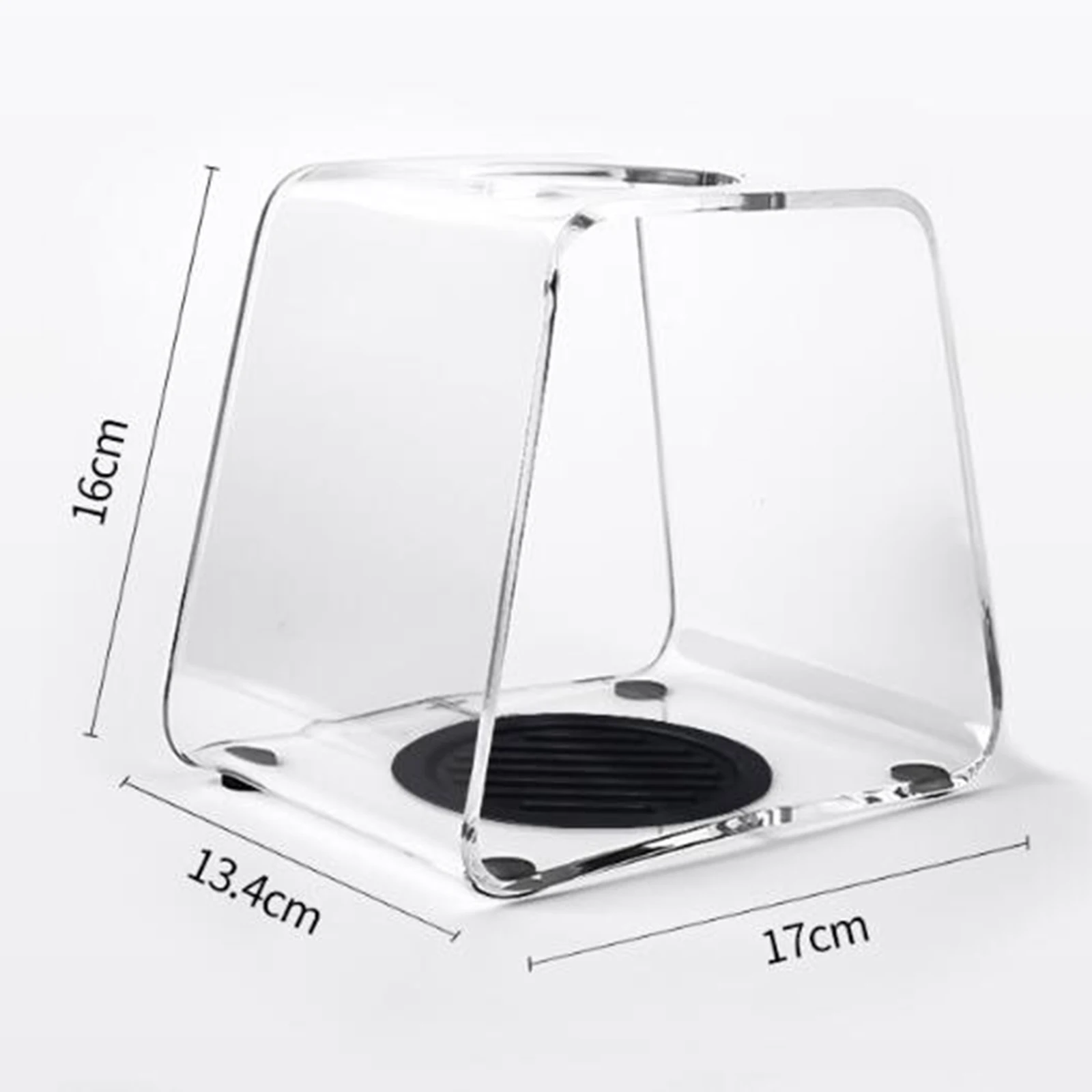 Pour over Coffee Dripper Stand Stable Tool Portable Non Slip Base Acrylic Reusable Gadget Clear Rack for office kitchen Home Bar