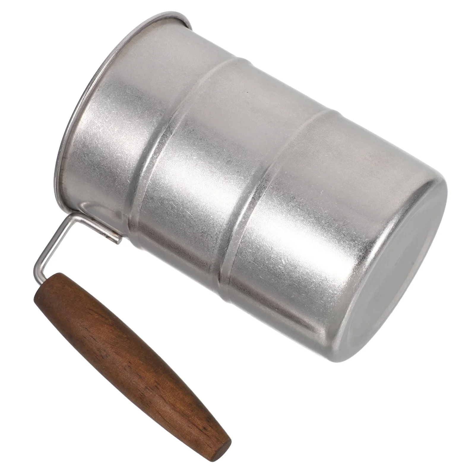 2 قطعة أكواب البيرة الفولاذ المقاوم للصدأ خمر مع مقبض الرجعية المعادن التخييم أكواب القهوة المحمولة أكواب المياه للاستخدام في الهواء الطلق المنزل