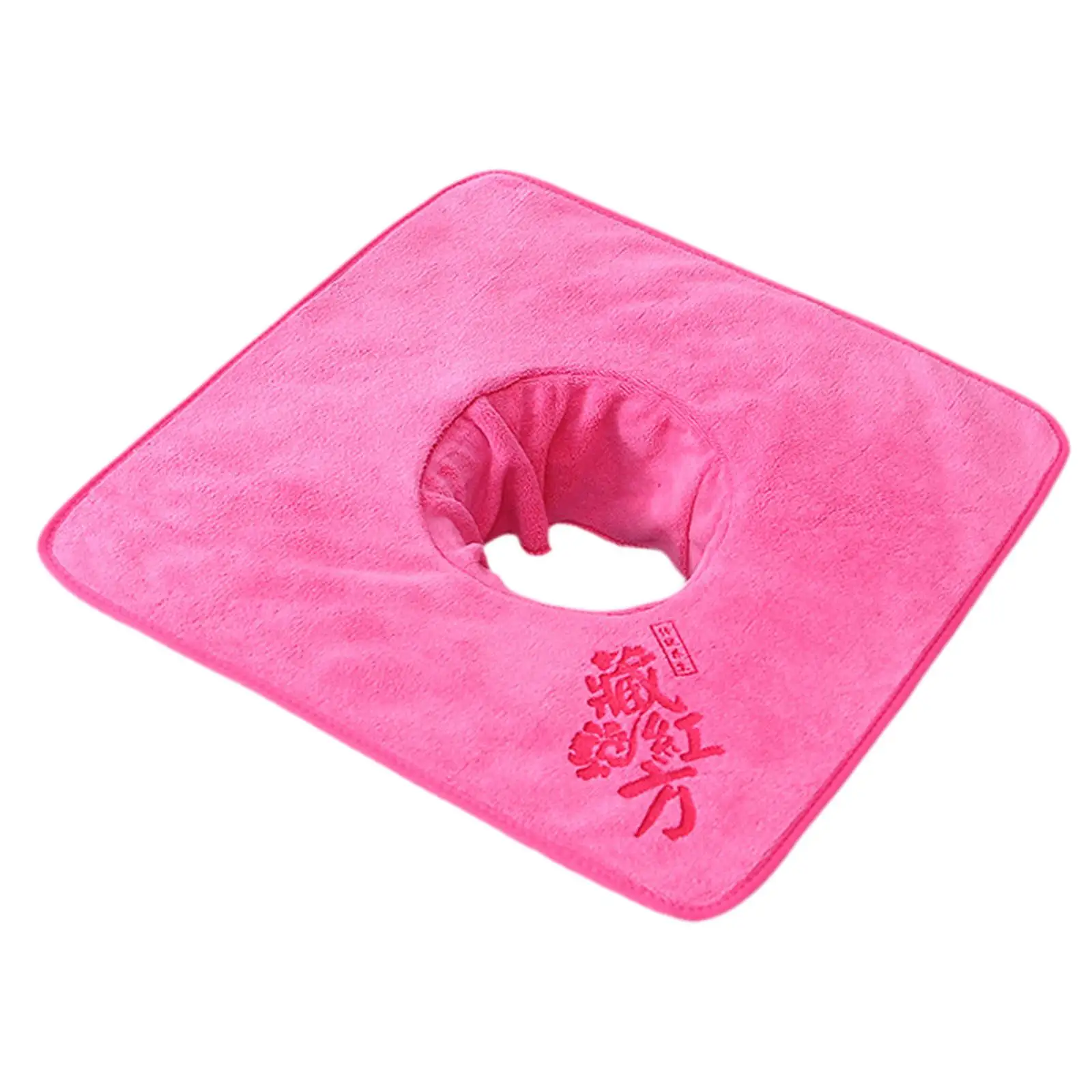 Soft Massage Bed Cover Sheet with Face Hole Absorbent Washable Towel Pad for Beauty Spa Salon