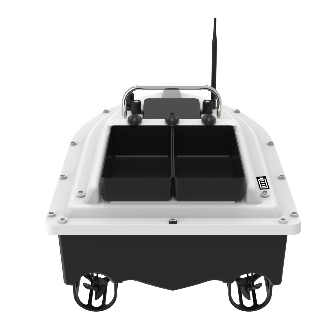 500M GPS RC Fishing Bait Boat Dual Motor Night Light 1.5-2kg Loading Capacity Fish Finder Baiting Vessel for Carp Fishing