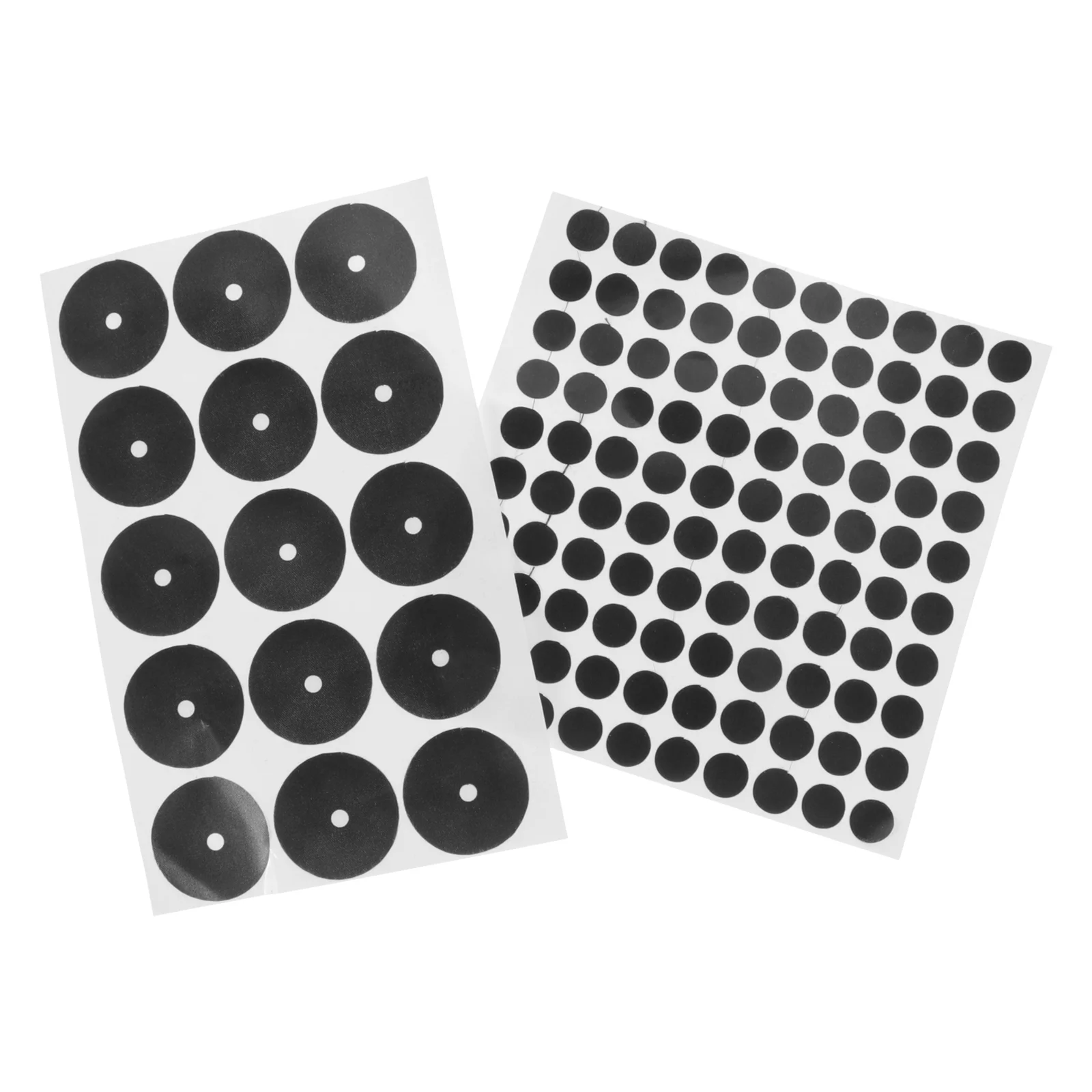 

2 Sheets Billiard Black Spot Pool Table Marking Dots Tennis Supply Stickers Snooker Marker Point