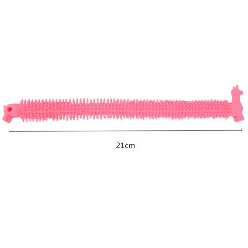 アルパカ弾性ロープおもちゃ、バイオリン感覚おもちゃ、長い麺、子供のストレス解消、自閉症おもちゃ、ギフトフィラー、1〜12個