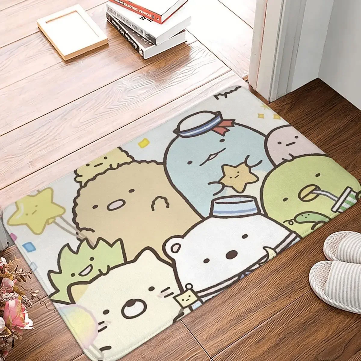 Sumikko Gurashi Sumikkogurashi Corner of Biological Anti-Slip Rug Doormat Kitchen Mat Cute Kawaii Balcony Carpet Welcome