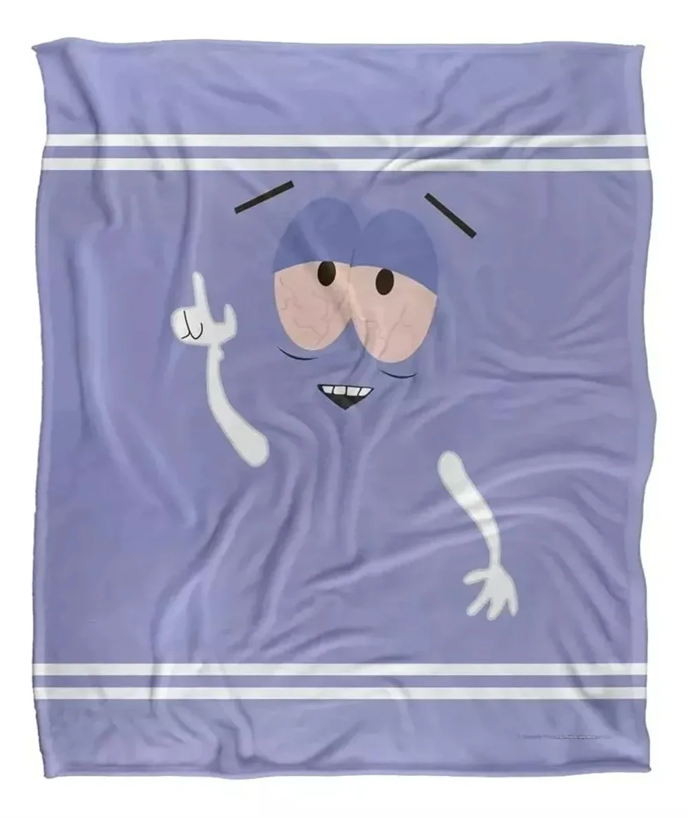 Toallin South Park Pattern Beach Towels Cartoon Funny Pose Soft Shower Towel Travel Spa Quick Dry Blanket Swimming Bath Camping