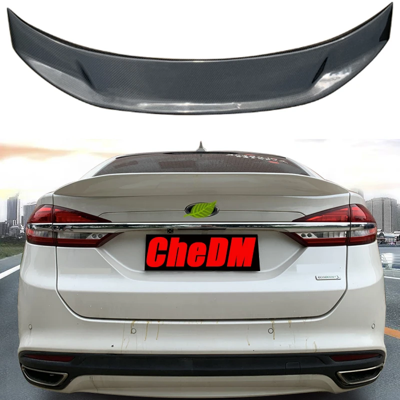 For Ford Mondeo/Fusion Auto Accessories New Model 2013 2014 2015 2016 2017 100%High Quality Carbon Fiber Rear Wing Spoiler