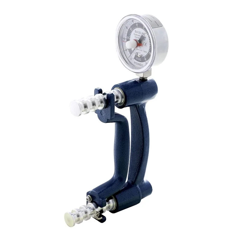 Hydraulic Grip Gauge Manometer Measures Hand Strength Rehabilitation Assessment Screening Dynamometer 200 lbs