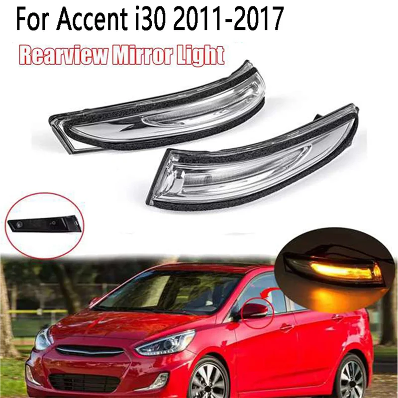 For Hyundai Accent I30 2011-2017 Left Dynamic LED Turn Signal Light