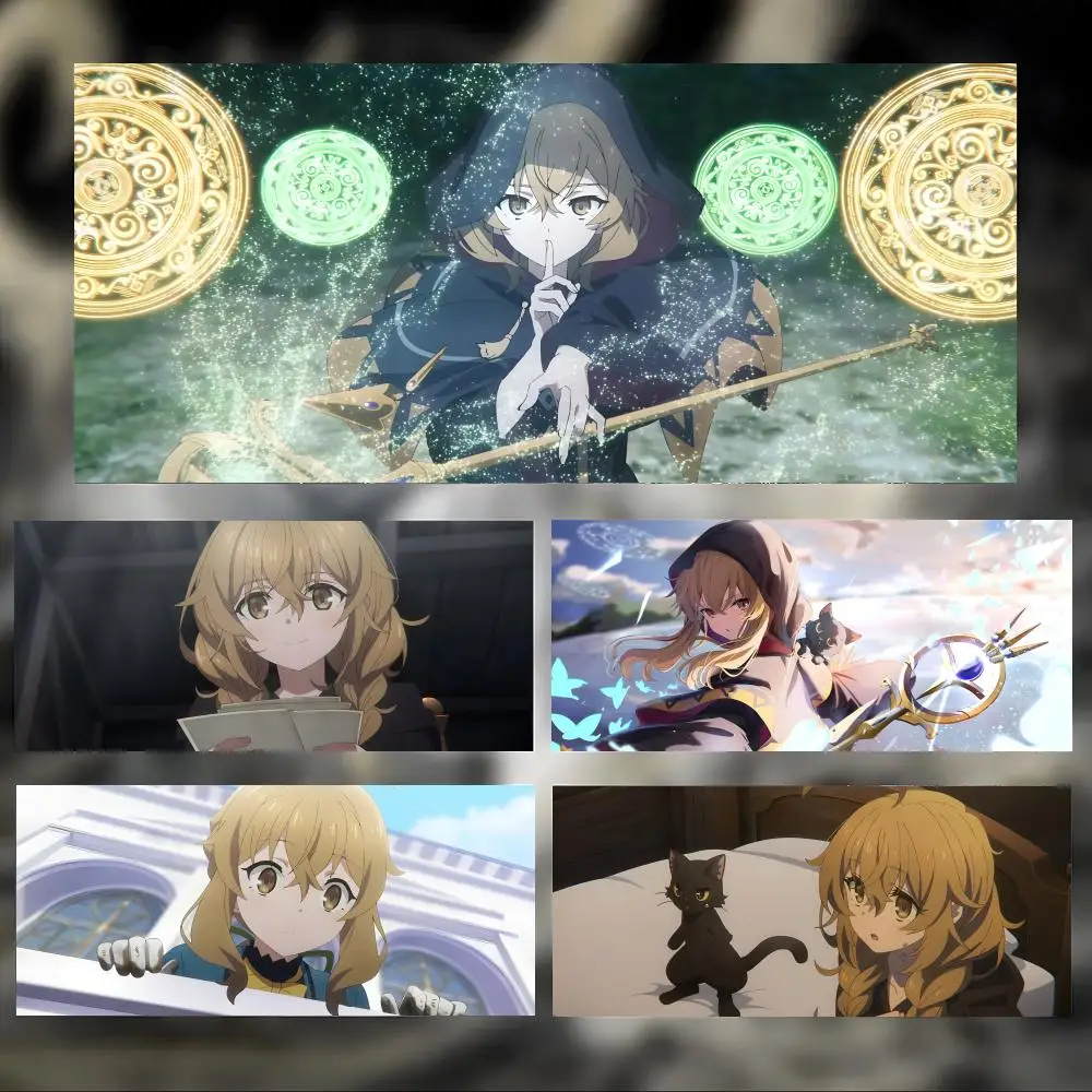 mouse-pad-grande-e-grosso-com-bordas-costuradas-tema-anime-magico-e-fofo-os-segredos-da-bruxa-silenciosa-para-jogos-e-pc