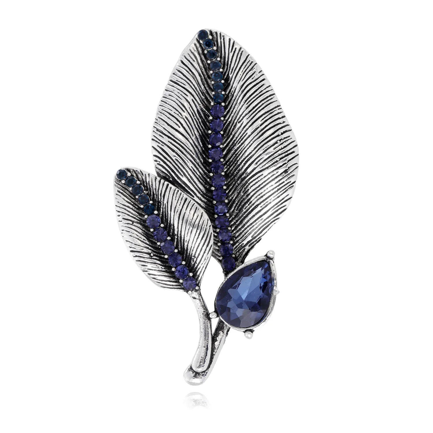 

Artistic And Retro Crystal Plant Brooches, Men's And Women's Gifts, Elegant Suit Cardigans, Party Pins, Hats And Accessories