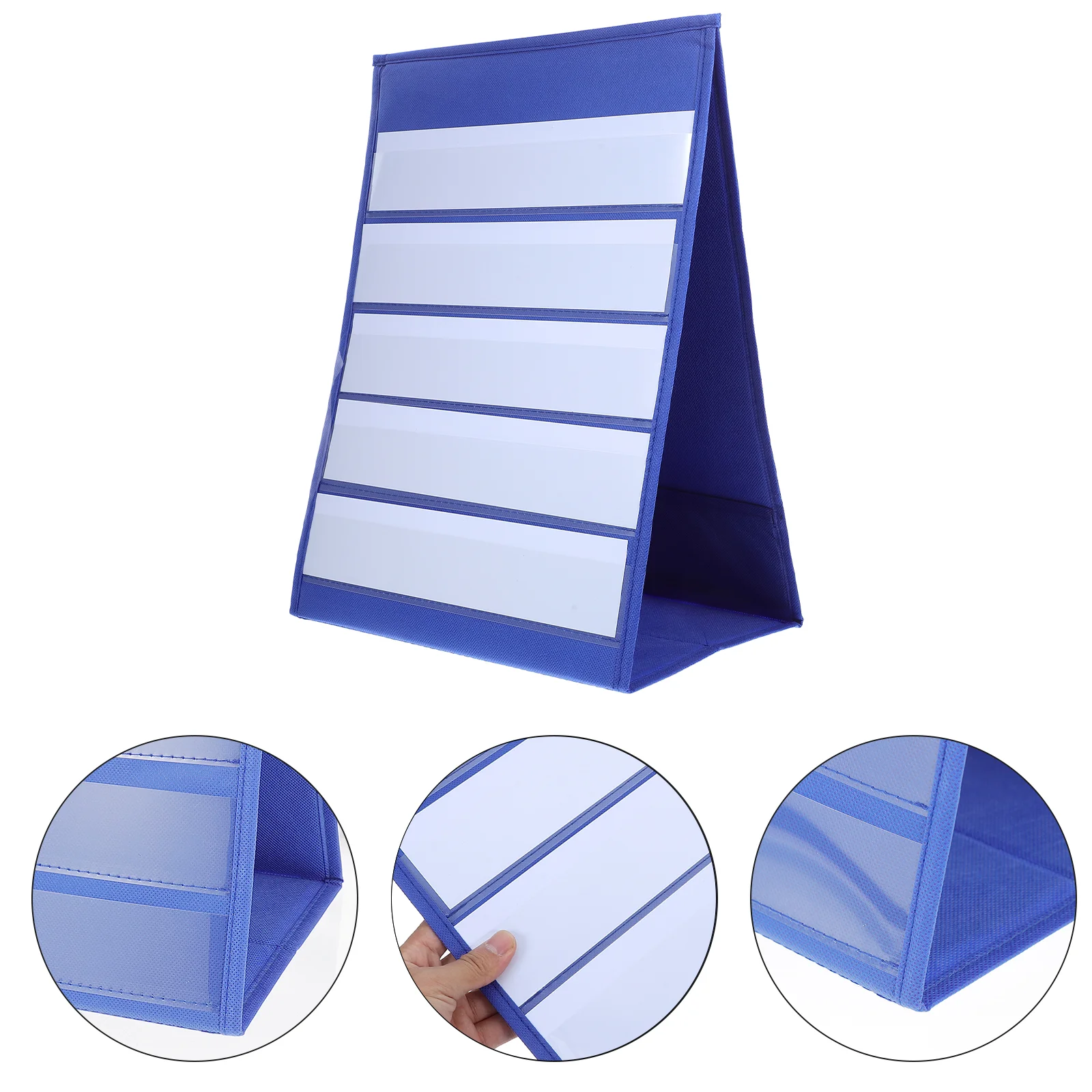 

43 X33cm Place Card Holder Whiteboards Desktop Small Pocket Chart Simple Calendar Unprinted Wind Memo Mini