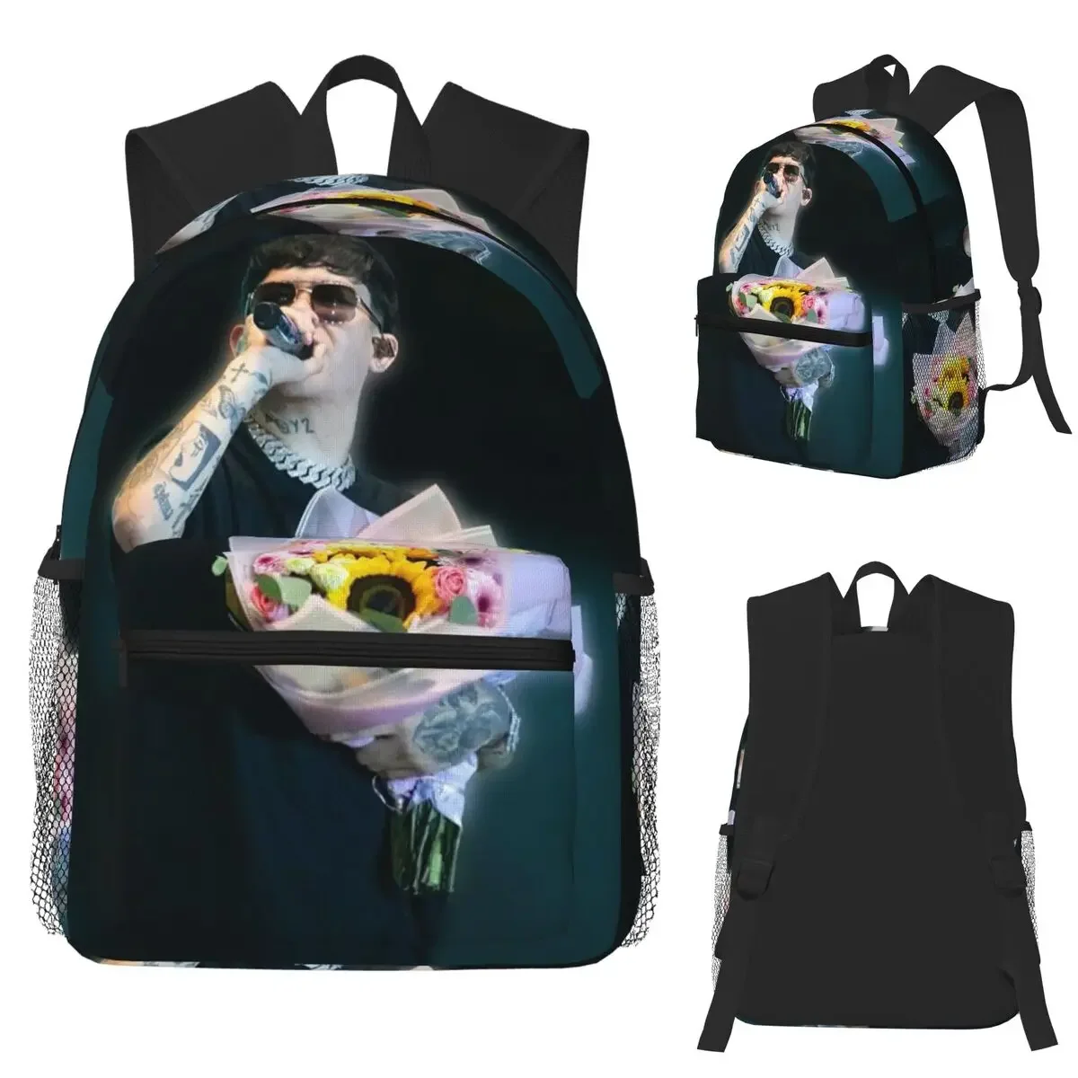Mochila escolar Junior H Sad Boyz Corridos Tumbados Mexico para estudiantes, mochila de viaje para senderismo, mochila para hombres y mujeres, bolsos de hombro