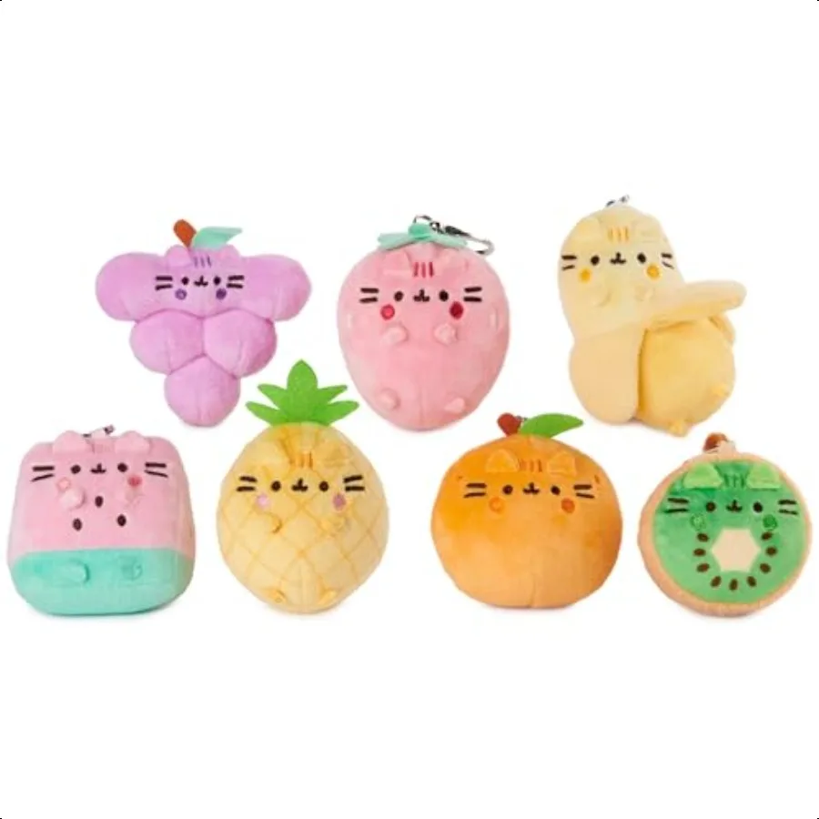 

Pusheen Fruit Surprise Plush Series 21 Mystery Unboxing Multicolor 3 UNbox 1 of 8 Mystery Styles