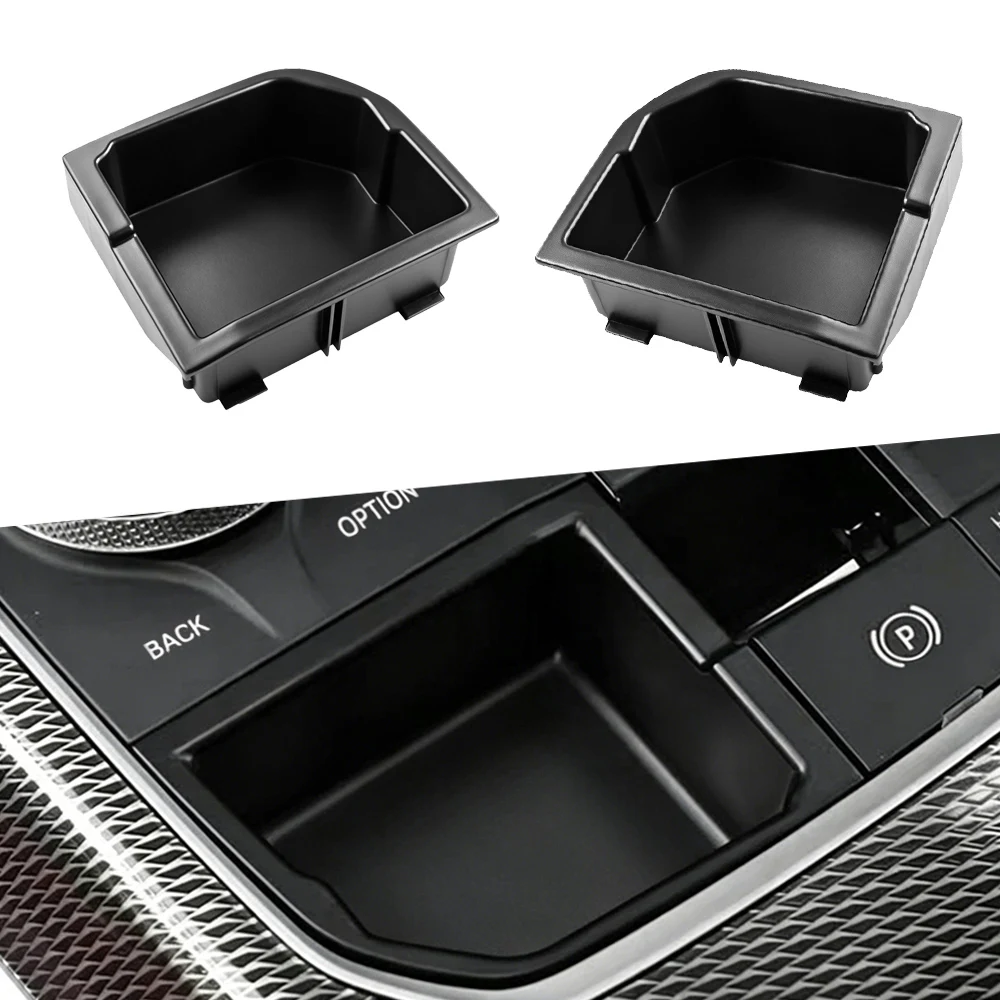 Car Central Console Gear Shift Storage Box for BMW 2 3 4 Series F40 G20 G26 G01 G02 G05 G06 G07 F98 X3 X4 X5 X6 X7 Organizer