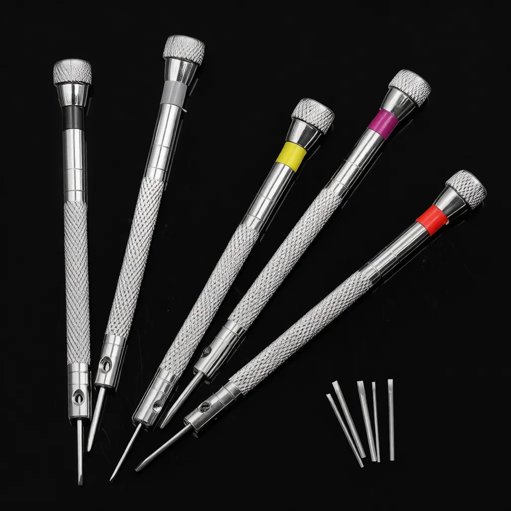 Manual Screwdriver Set For Electronics Watch Spectacles Repair Precision Magnetic Tips Carbon Steel Durable Portable Gadget