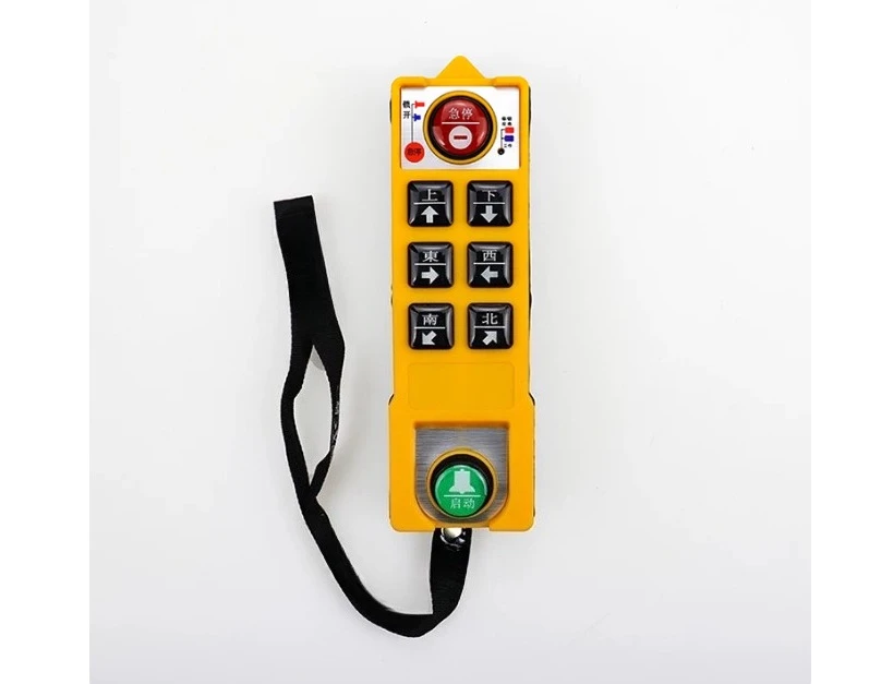 YU-8 Industrial Hoist Controller Anti-Fall Waterproof Acid Oil Resistant Crane Lift Remote Control Switch DC24V AC220V AC380V