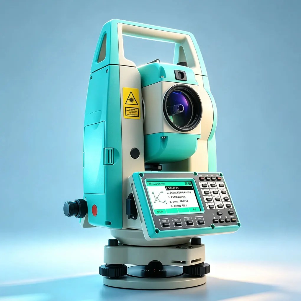 Ruide 822R10M Total Station Non-Prism 1000m Surveying And Construction Equipment with Screen Guide Light - New