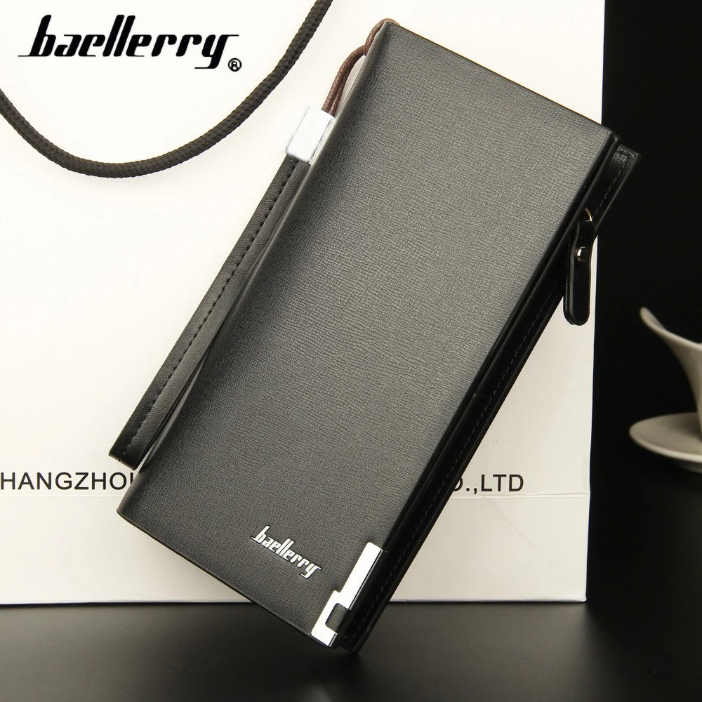 Men's Durable Business Style Short PU Wallet RfId Blocking Slim Card Case Personalized Business Gift