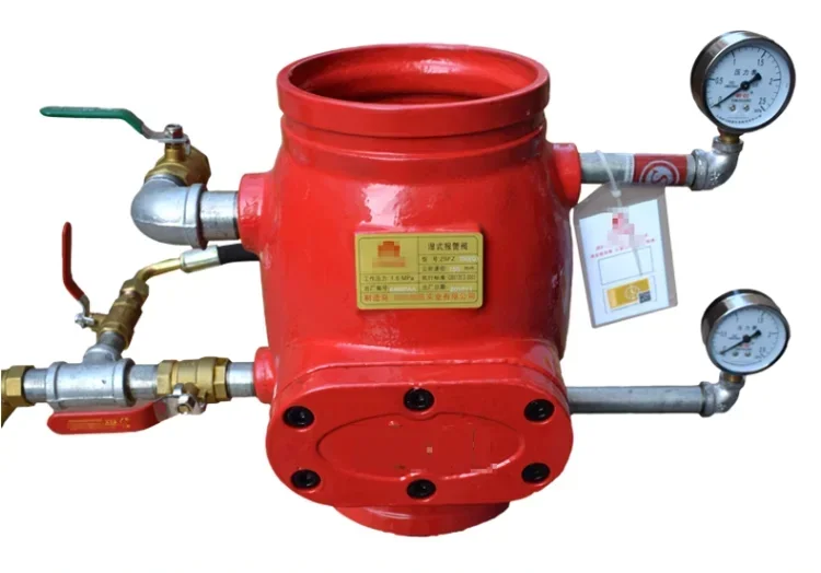 Valvola di allarme umido Valvola di ritegno allarme umido del sistema di estinguaggio antincendio