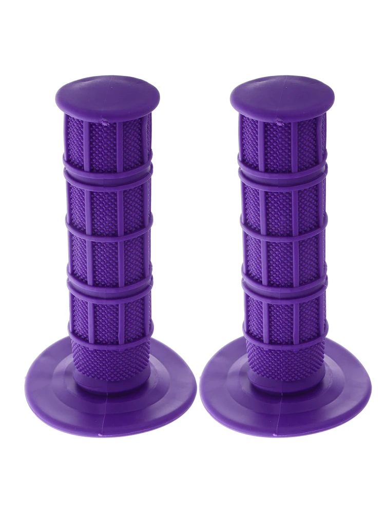 AliExpress 2Pcs Motorcycle Grips ATV Handlebar Purple NonSlip Comfortable Riding Parts Mountain Bike Accessories Scooter Motorbike