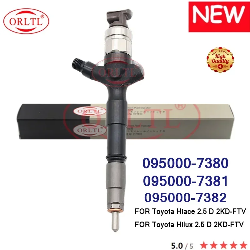 

ORLTL Toyota Hiace Hilux 2.5 D 2KD-FTV 095000 -7380 095000 -7381 095000 -7382 Дизельная форсунка 8-97602-485-5 8- 97602485 -4