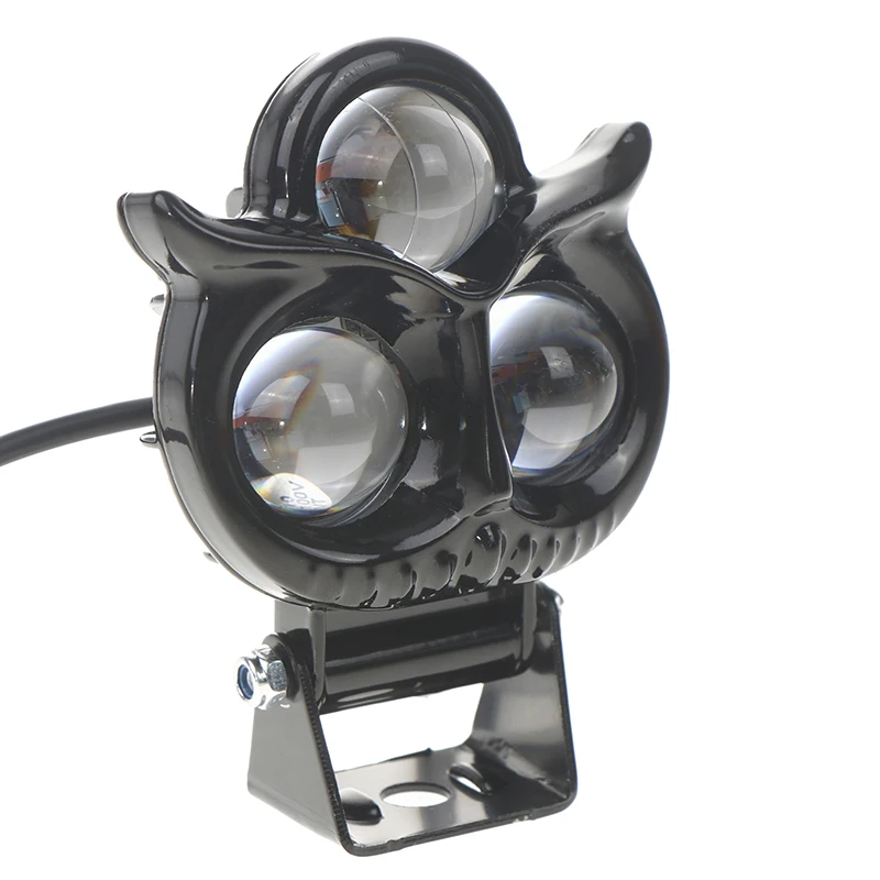 Owl Motorcycle Headlight Spotlights Motorcycle Driving Light Headlight Motorbike Scooter Fog Running Lamp High Brightness image 4