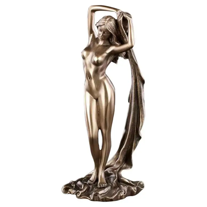 Women Boby Statue Resin Crafts Ornament Creative Goddess Figurine Sculpture For Home Living Room Office Desktop Decoration