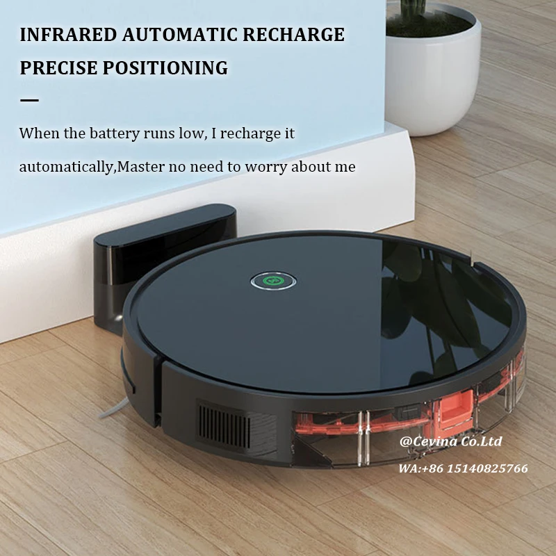 

Glass panel sweeping robot, APP control sweeping, washing, mopping 3 in 1 intelligent sweeping robot CE certification