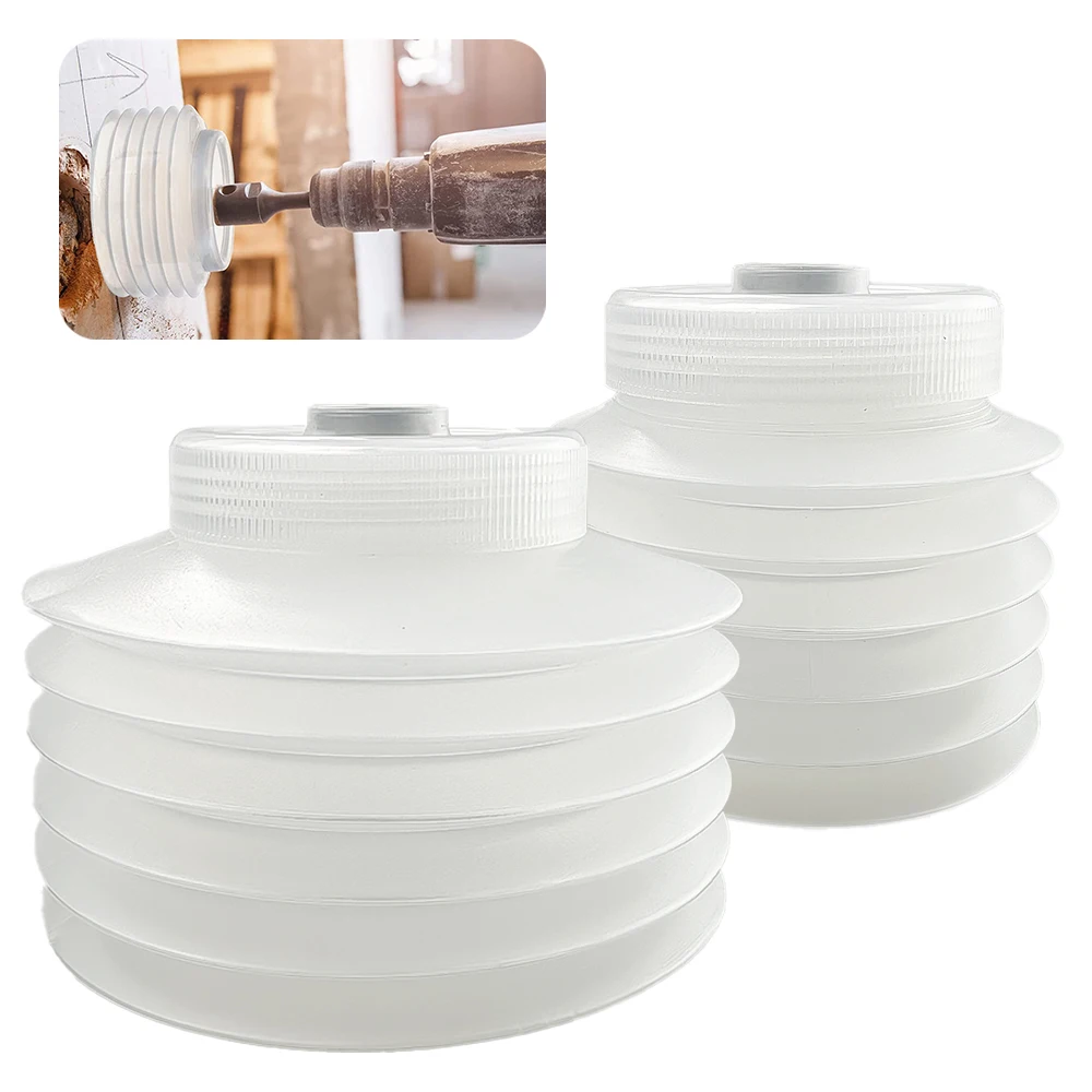 1pc 65 85mm Hole Opener Dust Cover Bearing Dust Catching Cover Plastic Lightweight Dust Bowl Ceiling
