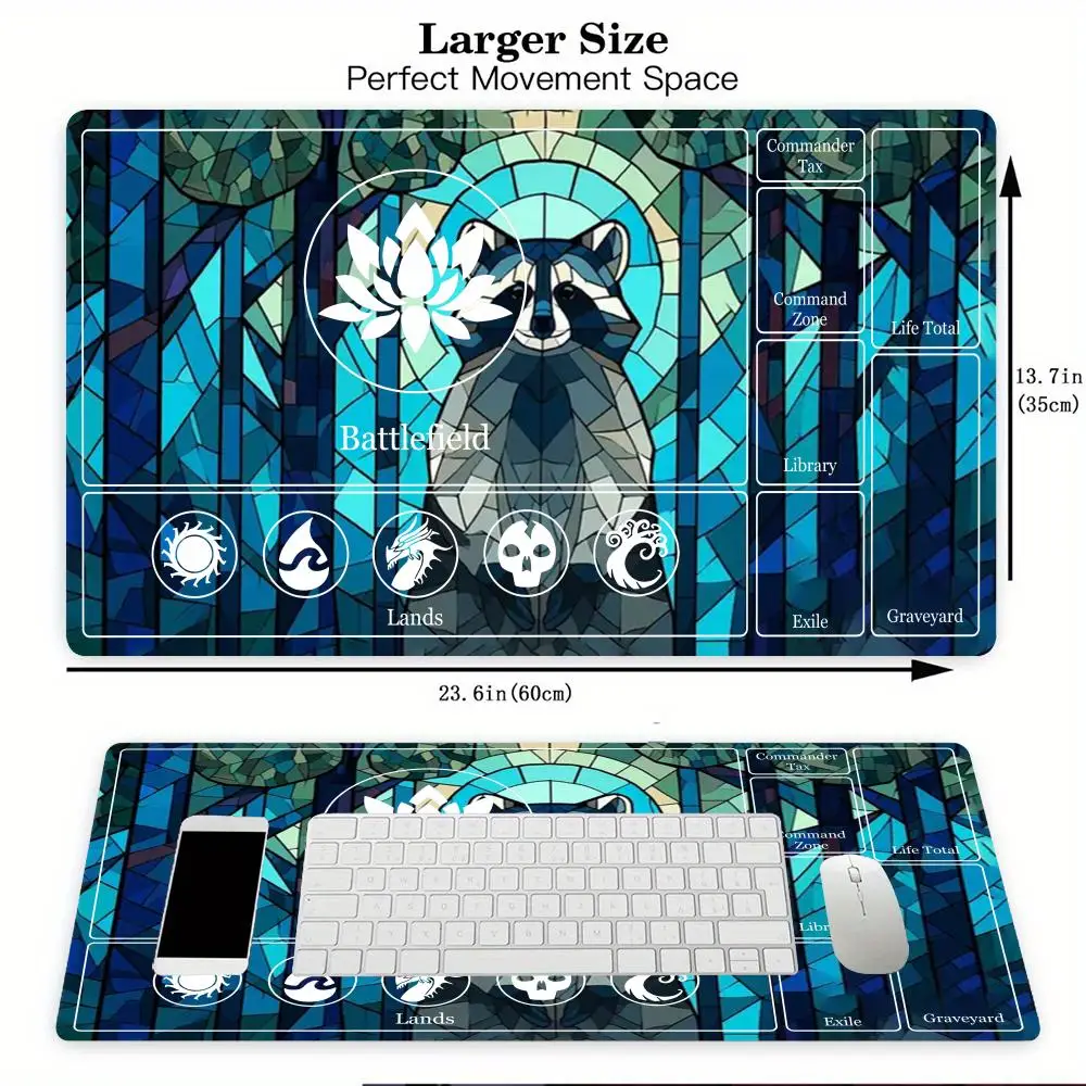Funny  Mouse Pad The Magic Gathering Playmat Mousepad MTG TCG Office Desk Mat for Work Game Mini PC Laptop Cute Rug Carpet
