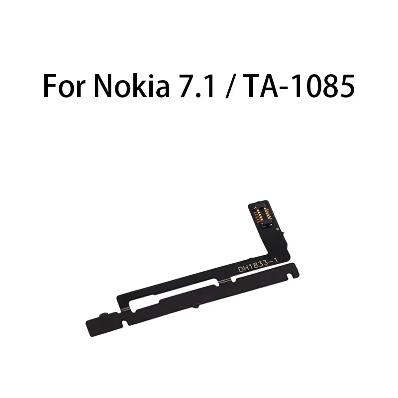 Gefenis Power ON OFF Mute Switch Control Key Volume Button Flex Cable For Nokia 7.1 / TA-1085