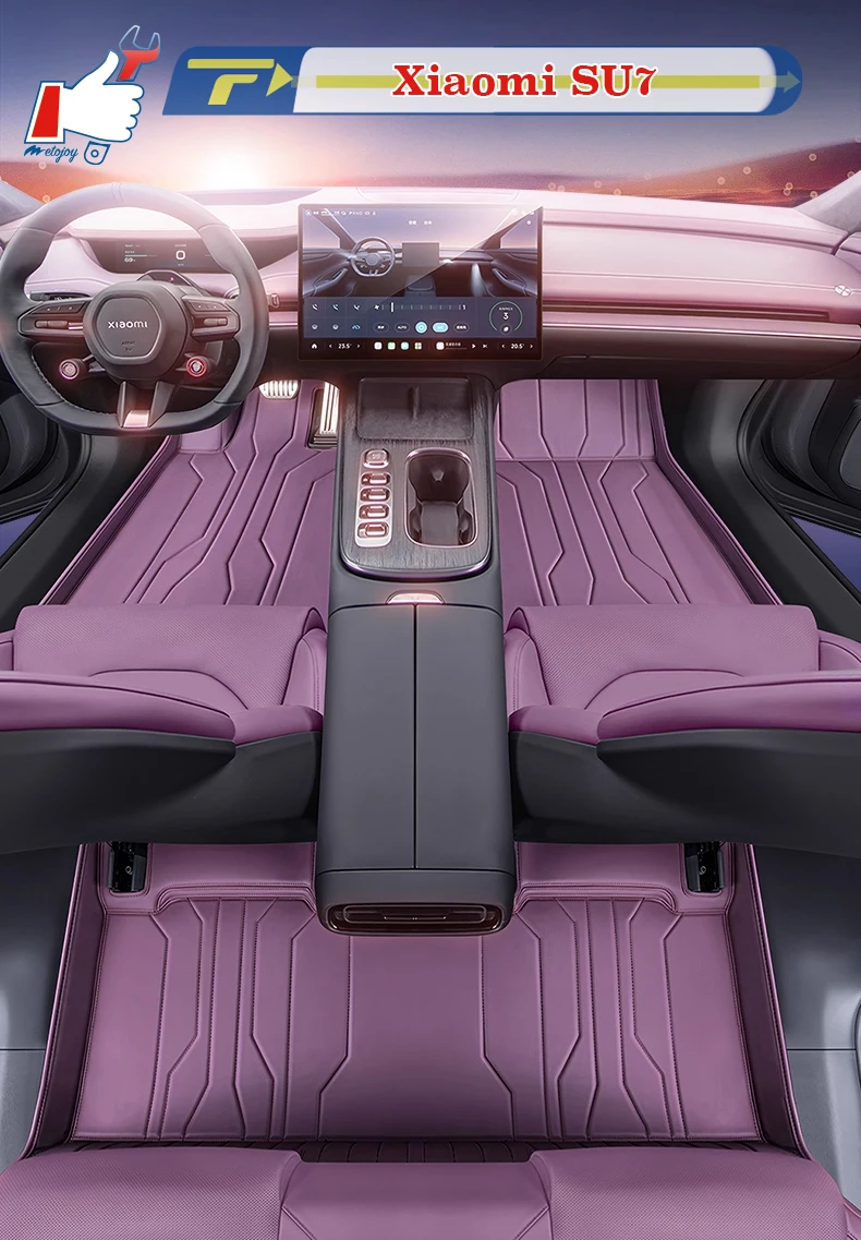 

Коврик для автомобиля с левым рулем для ‌ Xiaomi SU7 2024-2025 Полный коврик для ног Коврик для пола Коврик для пола Водонепроницаемый коврик