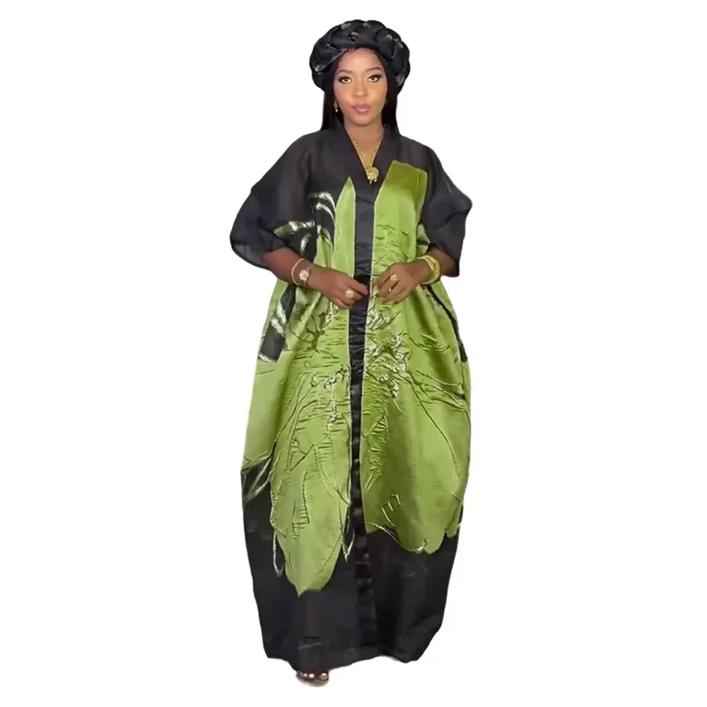 Plus Size African Dresses for Women Traditional Africa Clothing Dashiki Ankara Outfits Gown Abayas Muslim Kaftan Maxi Long Dress