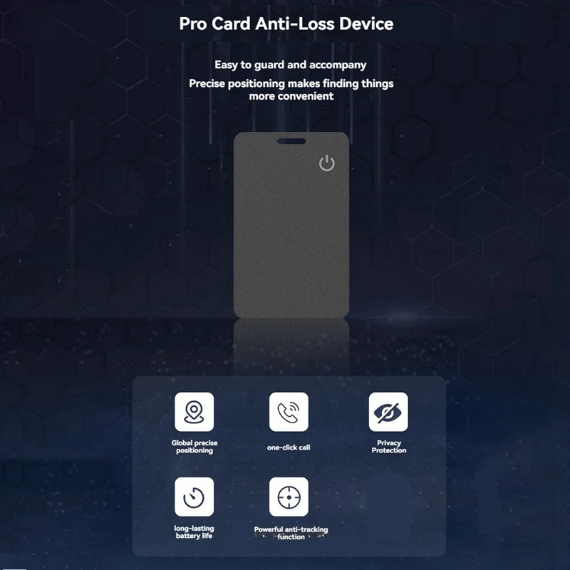Para Magicard Pro Wallet Tracker Card IP68 ubicación de seguimiento localizador GPS etiqueta inteligente rastreador de artículos para encontrar mi aplicación