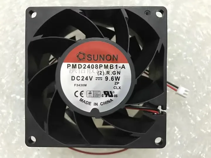 Free shipping original 8038 PMD2408PMB1-A DC24V 9.6W inverter cooling fan