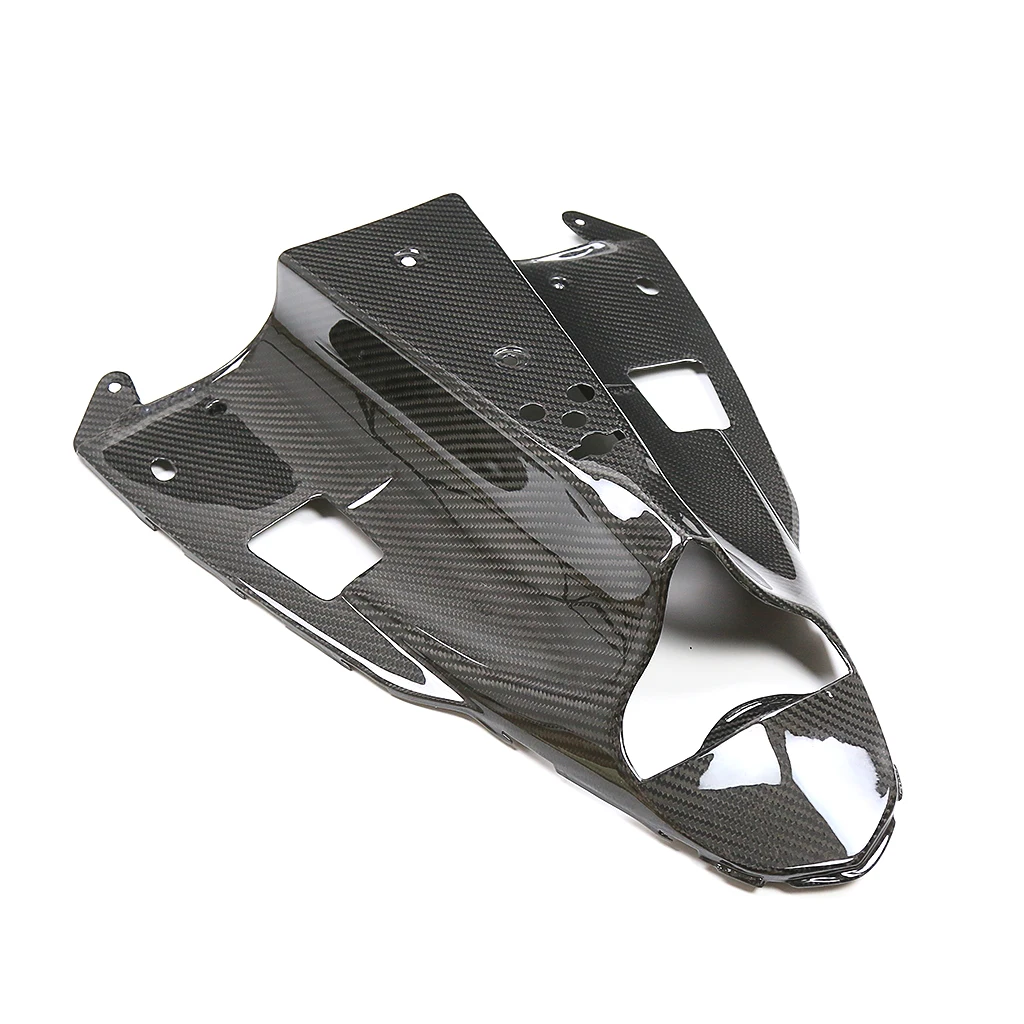 For Yamaha YZF-R1 R1M 2009-2014 Motorcycle Under Accessories 100% 3K Carbon Fiber Tail Seat Bottom Cover Panel Fairing Protector