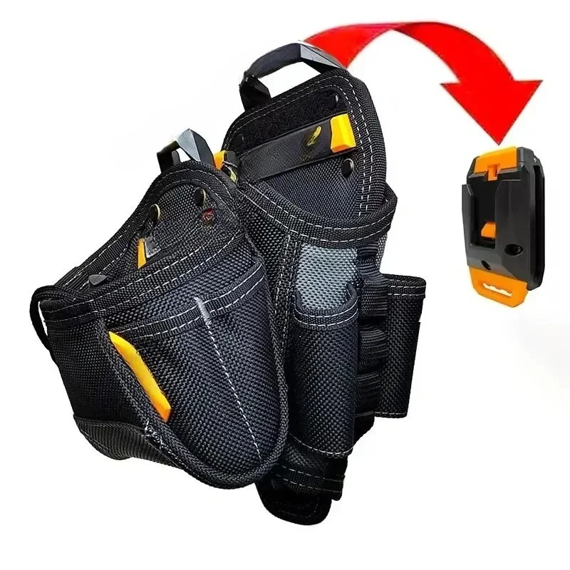 

EASEMAN Tool Waist Bag Electric Drill Quick Hanging Portable Professional Electrician Hardware Storage Tool Kit Organizer Bags