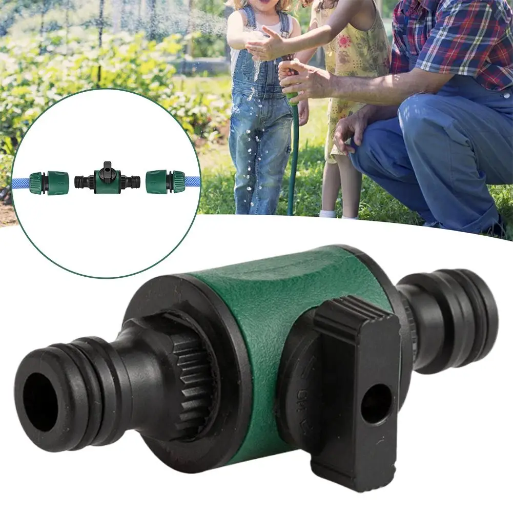 Arden Hose Shut Off Valve Plastic Water Pipe Tap Adapter Quick Connector With Switch For Irrigation Car Wash